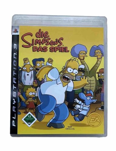 Les Simpsons Das Spiel ALLEMAND avec instructions et emballage d'origine pour Playstation 3 PS3 TOP ✅ - Photo 1/4