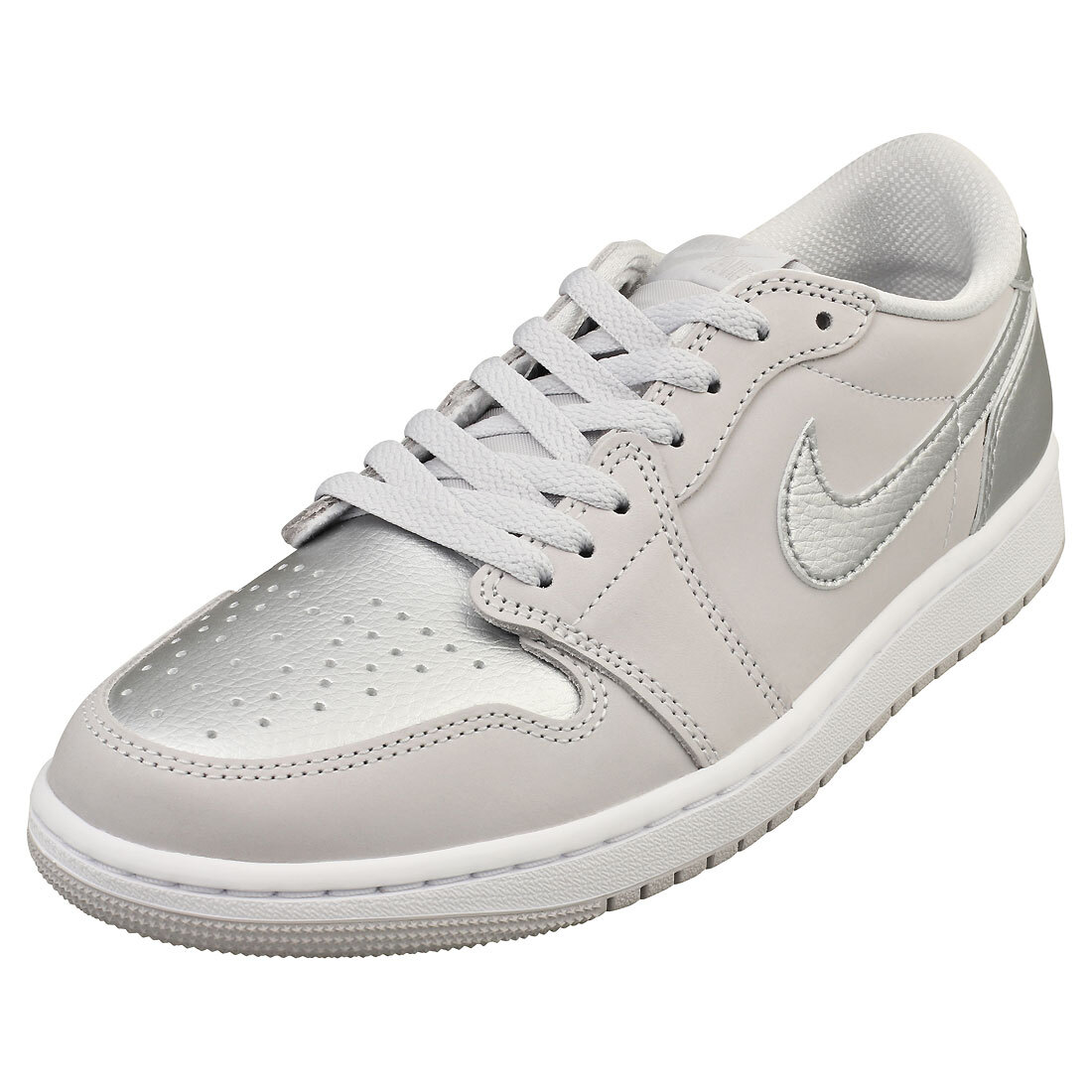 Nike Air Jordan 1 Retro Low Og Mens Fashion Trainers in Grey Nike Air Jordan 1 Retro Low Og Mens Fashion Trainers in Grey