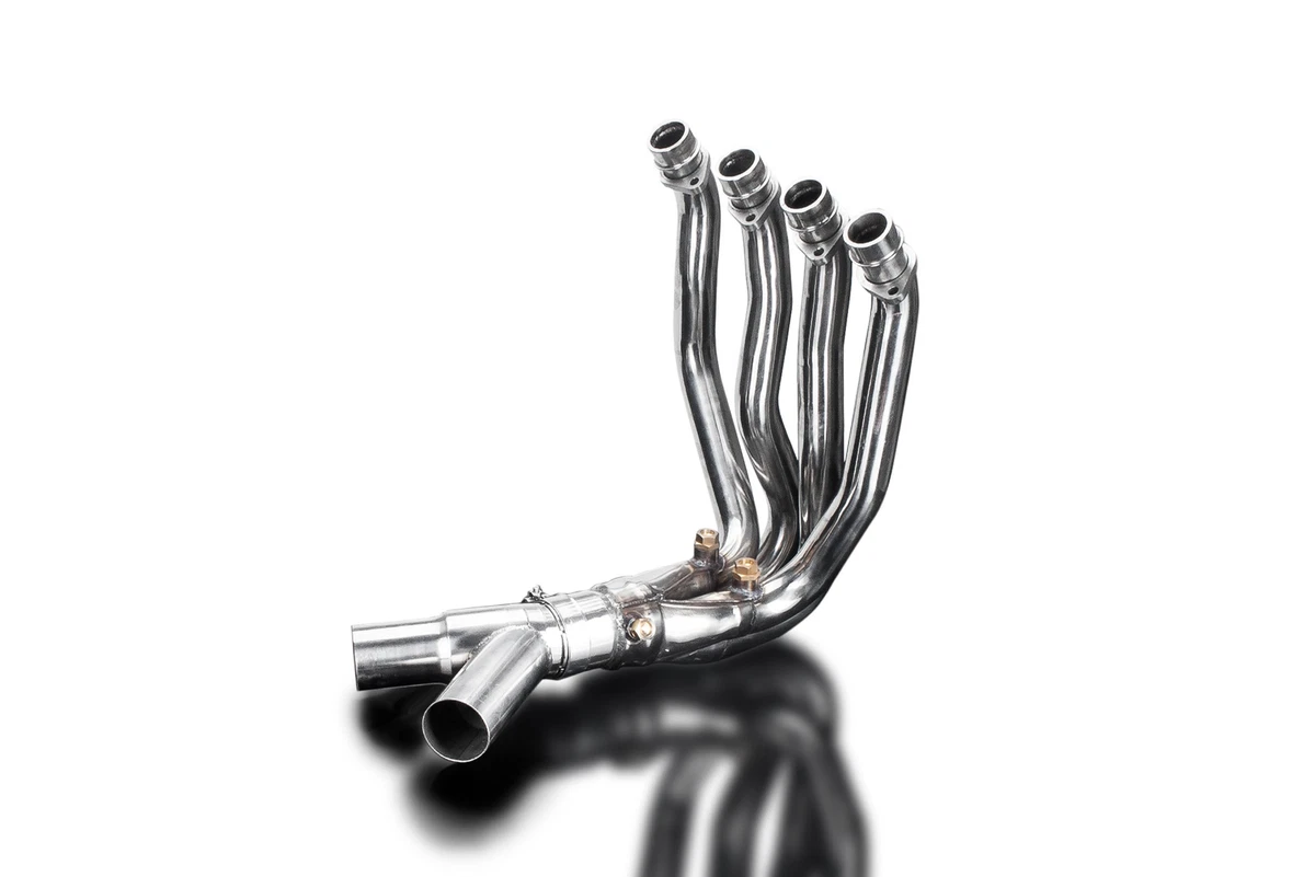 KAWASAKI ZZR1400 08-11 4-2 STAINLESS DOWNPIPES OEM COMPATIBLE | eBay