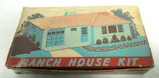 Bachmann Plasticville RH-1 Ranch House Model Kit Train Layout Accessories