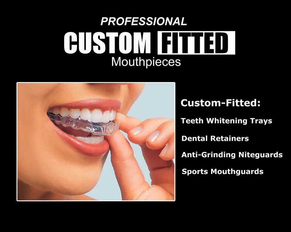 Custom Dental Retainer Set - THICKER -1.5mm - Double layered- USA Dental Lab - Image 4 of 4