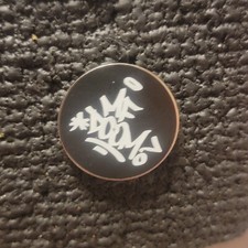 MF DOOM HAT PIN