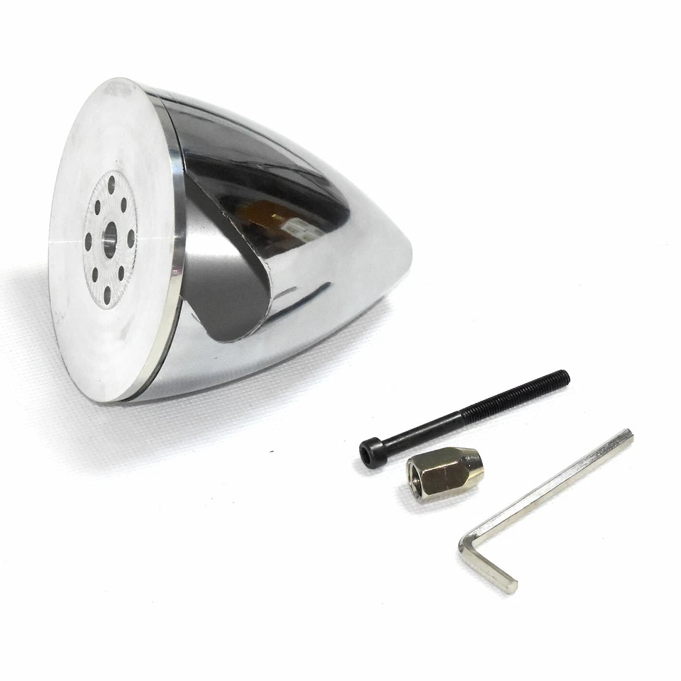 3 Bladed 2.75in /70mm Aluminum Spinner for Gas Engine Power RC Model Airplane - Image 3 of 4