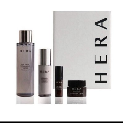 HERA Age Away Collagenic- 2 Aging Face Skin Care Set - Emulsion, Cream, Serum