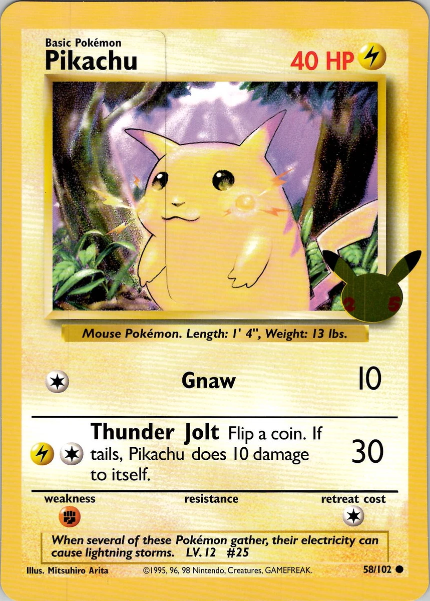 25+ Pikachu 058/102 Jumbo Cards for sale | Updated Oct 2026