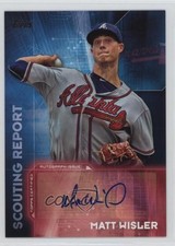 2016 Topps Scouting Report Auto Matt Wisler #SRA-MW Auto 2i9