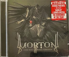 MORTON - Come Read The Words Forbidden CD 2011 AFM AS NEW! DB1