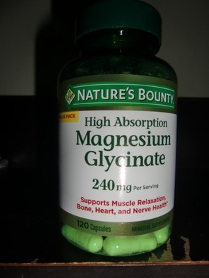 Natures Bounty Magnesium Glycinate 240mg
