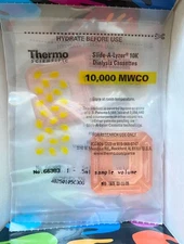 Thermo Slide-A-Lyzer 10K MWCO Cassette 0.1–0.5 mL 66383 (Pkg of 10)