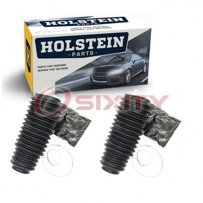 2 pc Holstein Steering Coupling Boots for 2001-2005 BMW 330i Gear  eh
