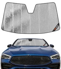 Windshield Sun Shade for Mercedes-Benz CLA 2020-2025 Front 2020-2025 CLA Silver