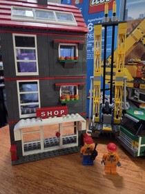 LEGO City: Construction Site (7633) 99.9% Complete Incl. Box, Books And Minifigs