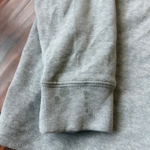 Polo Ralph Lauren Light Gray Black Pony 1/4 Zip Mens XL - Picture 2 of 8