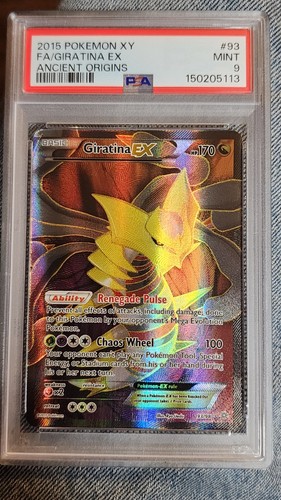 Giratina-EX graded PSA 9 for sale on eBay