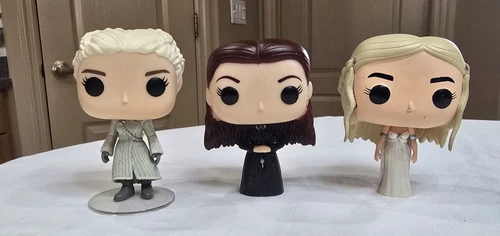 Game Of Thrones Funko Pop Lot # 24, 28, 59 Sansa Stark Daenerys Targaryen No Box