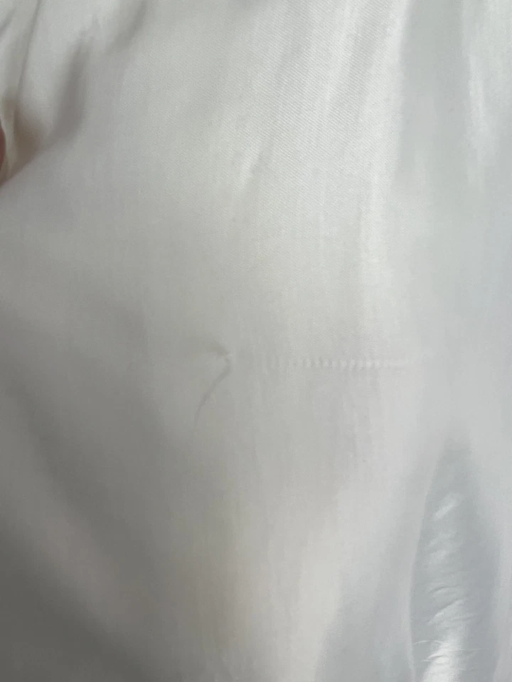 Camisón vintage Lily of France para mujer pequeño blanco encaje maxi hecho en EE. UU. ILGWU años 70 Foto 3 de 4