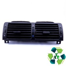 01-06 Bmw E46 323 325 330 Center Dash Ac Ac Hvac Air Vent Heater Black 01-06 Bmw E46 323 325 330 Center Dash Ac Ac Hvac Air Vent Heater Black