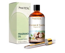 100ML Coconut Fragrance Oils for Soaps and Candles Making,Humidifiers Set Of 2