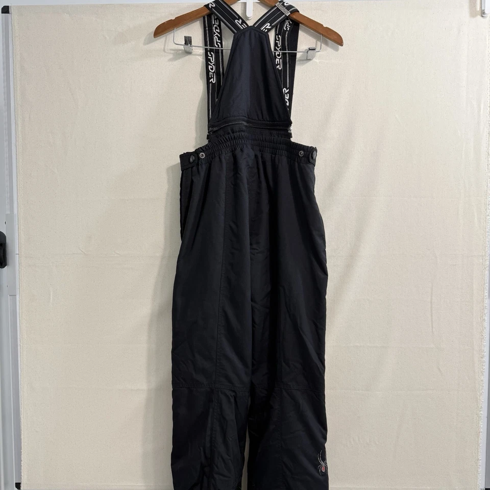 Spyder XT Waterproof & Breathable Sporty Snowboard Ski Pants Kids Size 14 Black - Image 2 of 4