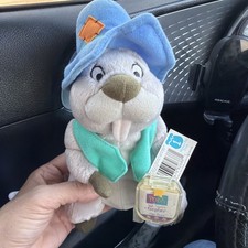 Vintage Disney Winnie the Pooh Beanbag High Country Gopher 6" Plush Toy Rare