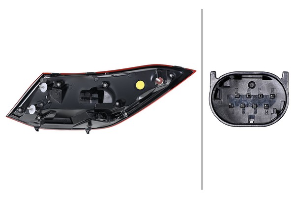 Hella 2SK013102-081 RüCkleuchte Rechts FüR M-B CLS C257 12.17- Mercedes-image