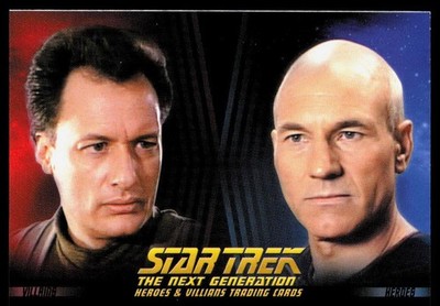Picard 2013 Star Trek The Next Generation Heroes & Villains Promo #P1