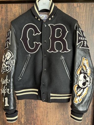 Whitesville スタジャン Superbird 36 中古・古着通販】WHITESVILLE (ホワイツビル) スタジャン ブラック