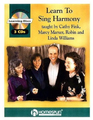 LEARN TO SING HARMONY By Marcy Marxer & Cathy Fink *Excellent Condition*