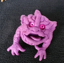 Vintage Boglins Klang Toy Small Hand Puppet Figure Seven Towns 1987