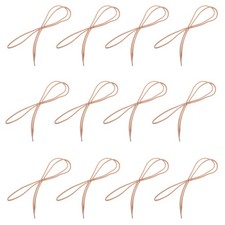 6 Pair Polyester Boot Laces Athletic Shoestrings Hiking Shoelaces Round