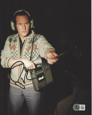 PATRICK WILSON SIGNED 'THE CONJURING' 8x10 MOVIE PHOTO 4 ACTOR BECKETT BAS COA