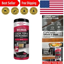 30 Count Streak-Free Cleaning Wipes for Ceramic & Glass Surfaces – Citrus Fresh