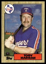1987 Topps Toby Harrah Texas Rangers #152