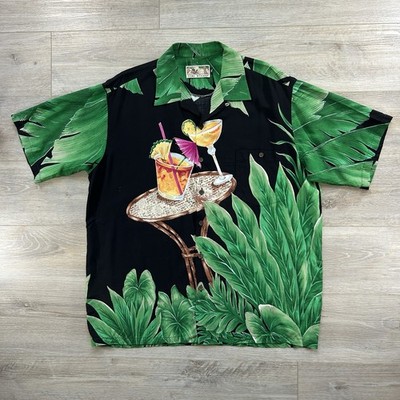 VTG Tori Richard Hawaiian Shirt Men's Size XL Multicolor Short Sleeve Button USA