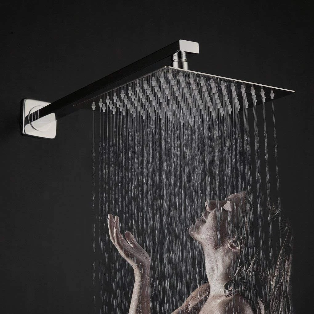 Large Rain Shower Head 304 Stainless Steel Ceiling Shower Head 324 Jets NEW