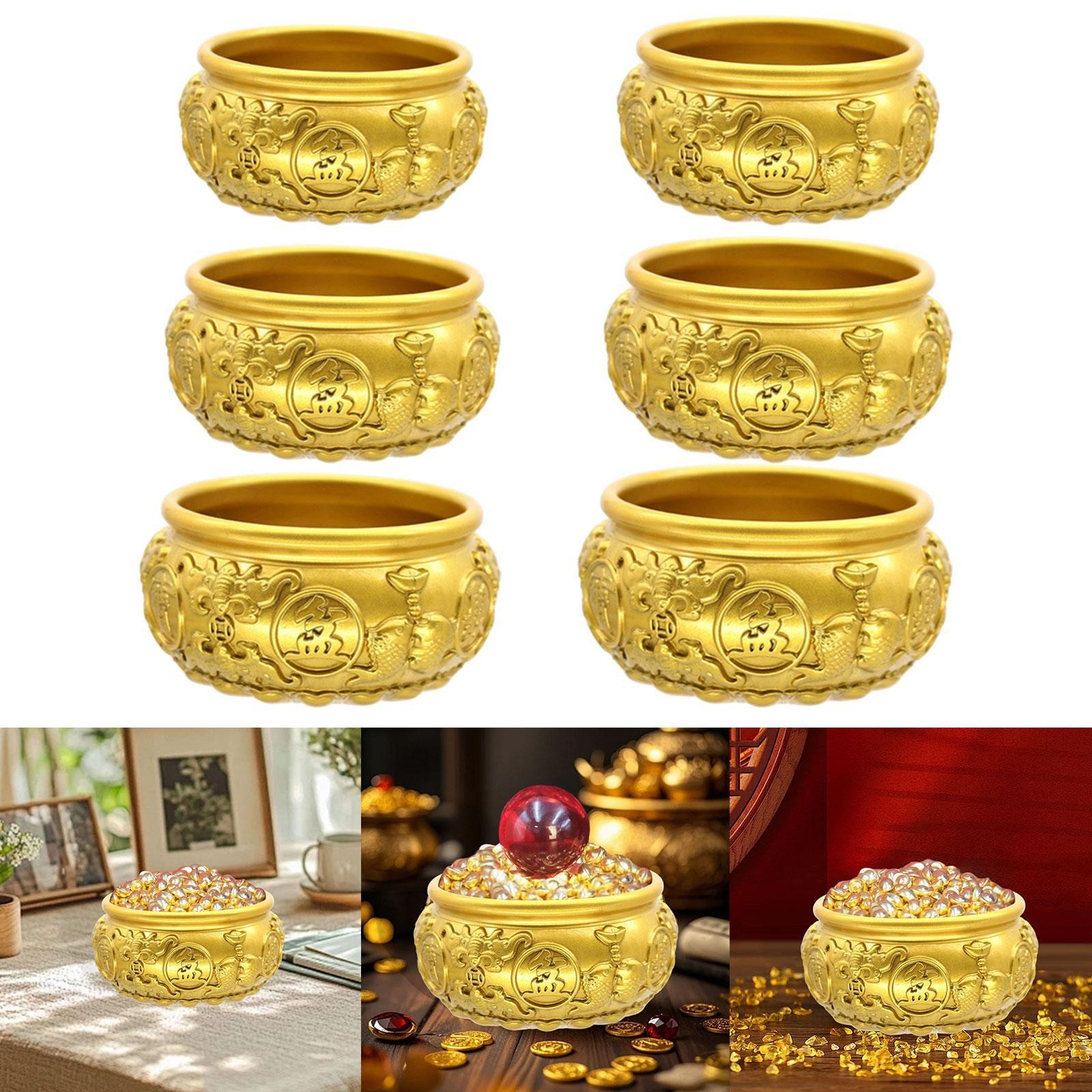 Feng Shui Treasure Basin Money Bowl for Farmhouse Spring Festival Office
