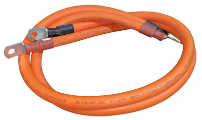 Set of 70mm² 1500V power cables, TriumphCable EV unshielded (1M length)