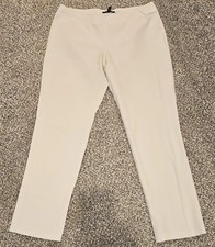 Eileen Fisher Hemp Organic Cotton Wide Leg Ankle Pants XS Graphite Gray