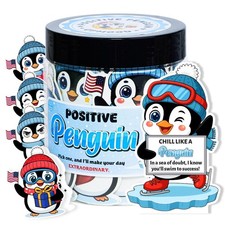 Positive Penguin Jar 60 Daily Affirmation Cards with