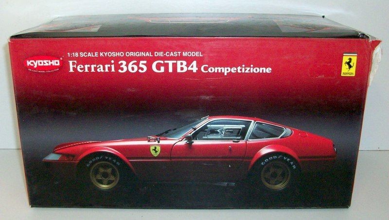 Kyosho 1/18 Scale - 08163R Ferrari 365 GTB4 Competizione No