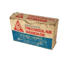 Vintage ACME Non-Sterile Bandage in Box 1970s Open Box