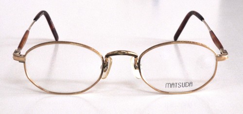 Matsuda Vintage Eyeglasses - NOS - 10113 - PG YL - Gold
