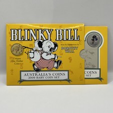 2009 Baby Year Coin Set - Blinky Bill - Unc Royal Australian Mint Unique $1