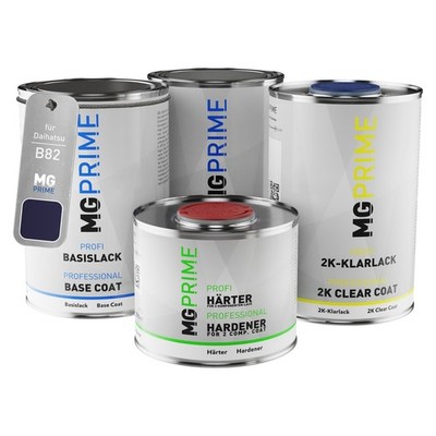 Autolack Dose Set für Daihatsu B82 Laser Blue Crystal Shine spritzfertig 3,5L