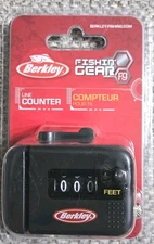 Berkley Fishin Gear Line Counter Clip-On Adjustable Pressure Automatic Release 