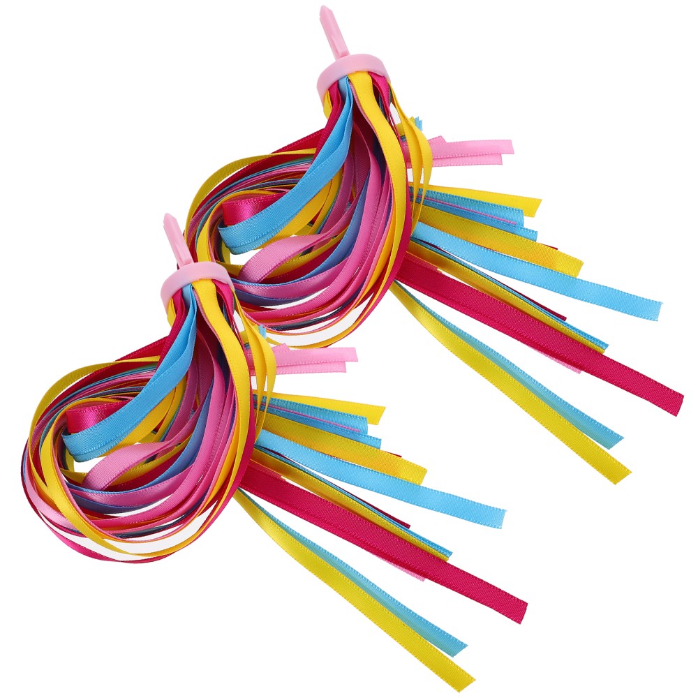 Colorful Kids Bike Streamers Tassel Ribbon Bicycle Accessories for Children