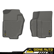 All Weather Tpe Floor Mats 1st Row Gray Fits 1994-2002 Dodge Ram 1500 2500 3500