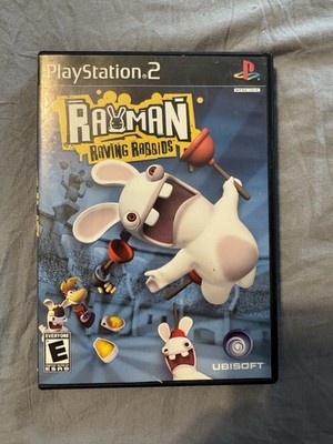 Rayman Raving Rabbids (Sony PlayStation 2 2006) PS2 CIB Authentic Tested