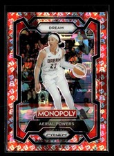 2024 Panini Prizm Monopoly WNBA Aerial Powers Free Parking #48 UX2894