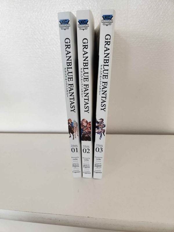 Granblue Fantasy Manga Vol 1-3